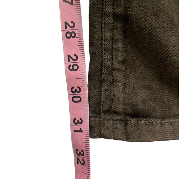 Vintage ROBERTO CAVALLI Pants Chocolate Brown Low-Rise Y2K Velvet - Picture 11 of 15